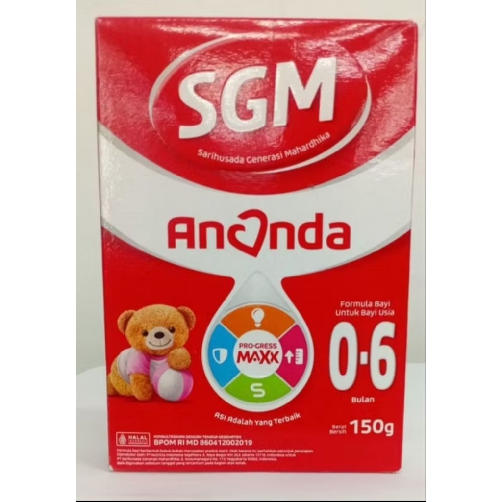 SGM ANANDA - SUSU BAYI 0-6 BULAN 150g