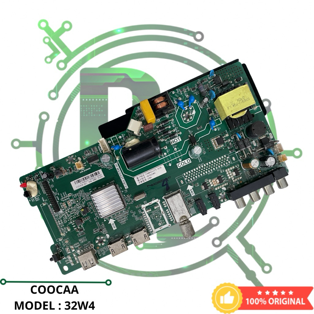 MB MOBO MAINBOARD MESIN TV LED COOCAA 32 INCH 32W4