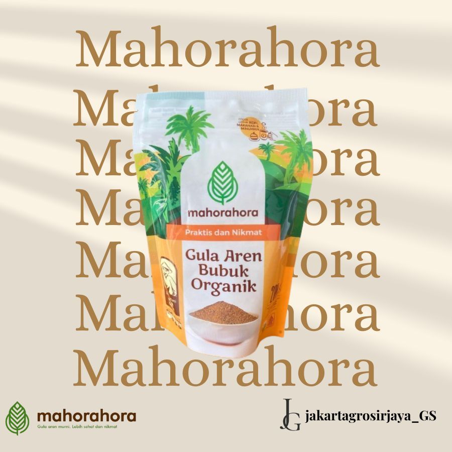 

Gula Aren Bubuk Murni dan Organik Mahorahora 200gram (Premium, Halal dan Alami) Food Sugar