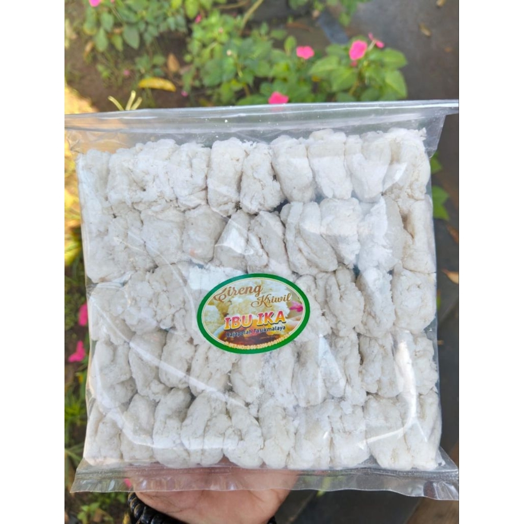 

[Paket Hemat] Cireng Bumbu Rujak Kriwil Isi 50 Gurih Dan Renyah