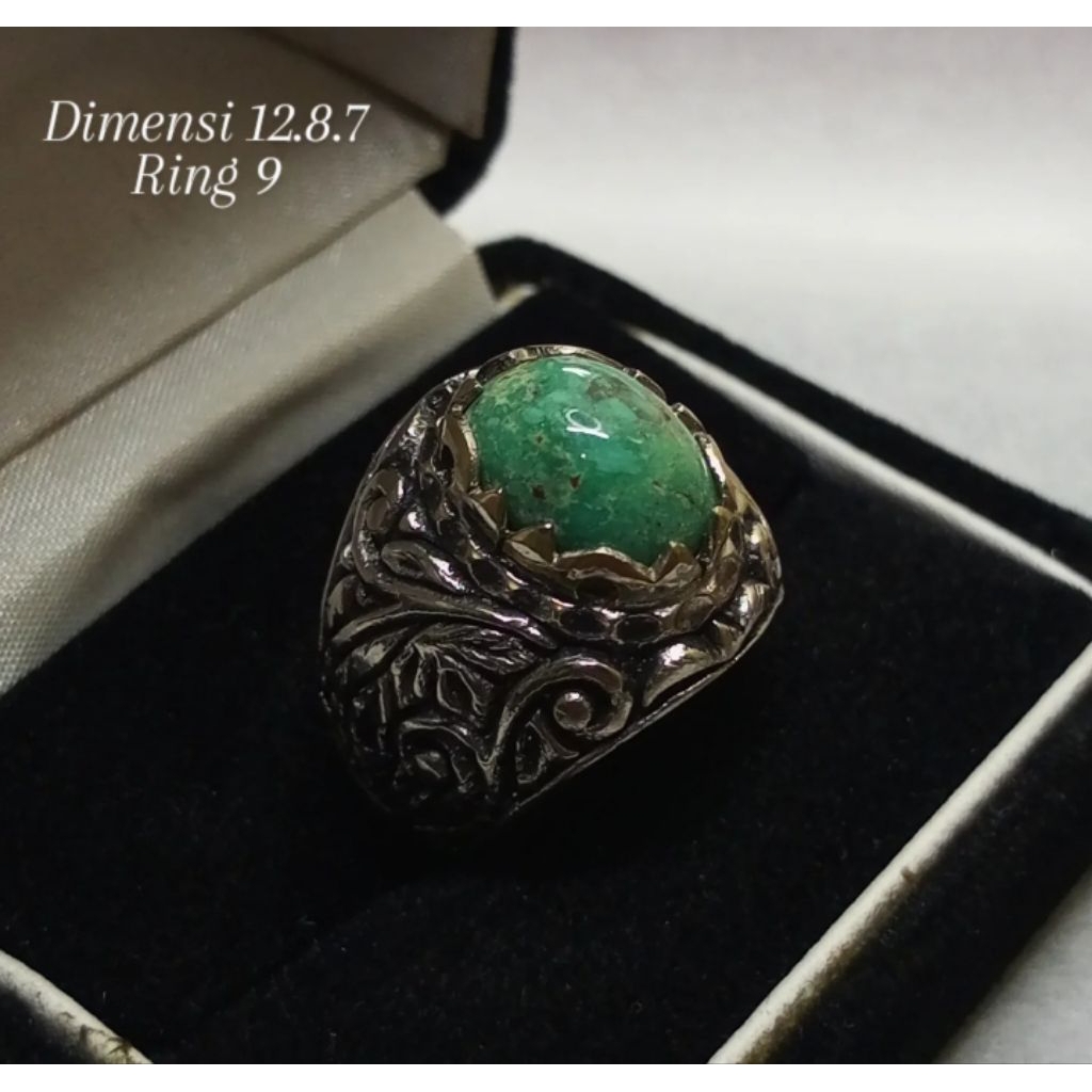 Natural Pirus Persia Hijau Semi Polos