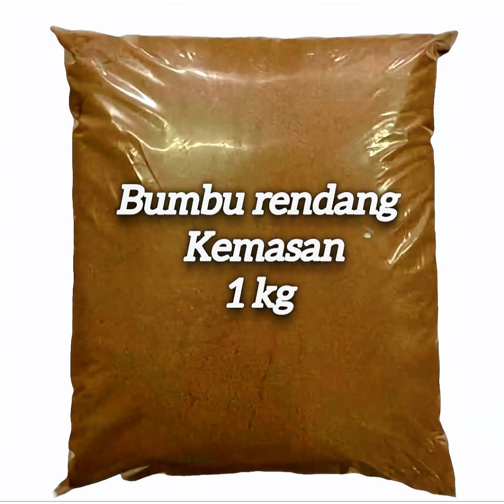 

Bumbu Rendang Kemasan 1KG / Bumbu Asli Minang / Rempah Bumbu Masakan