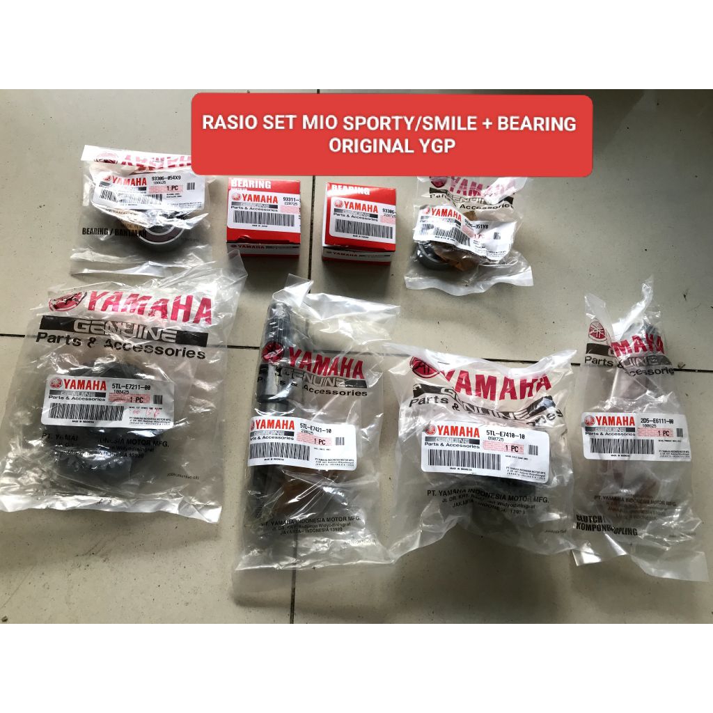 RASIO SET MIO SPORTY 5TL / MIO SMILE+BEARING ORIGINAL YGP