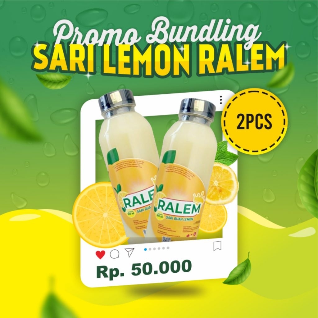 

Sari Lemon Ralem 2 Botol – Minuman Segar Alami untuk Kesehatan & Diet
