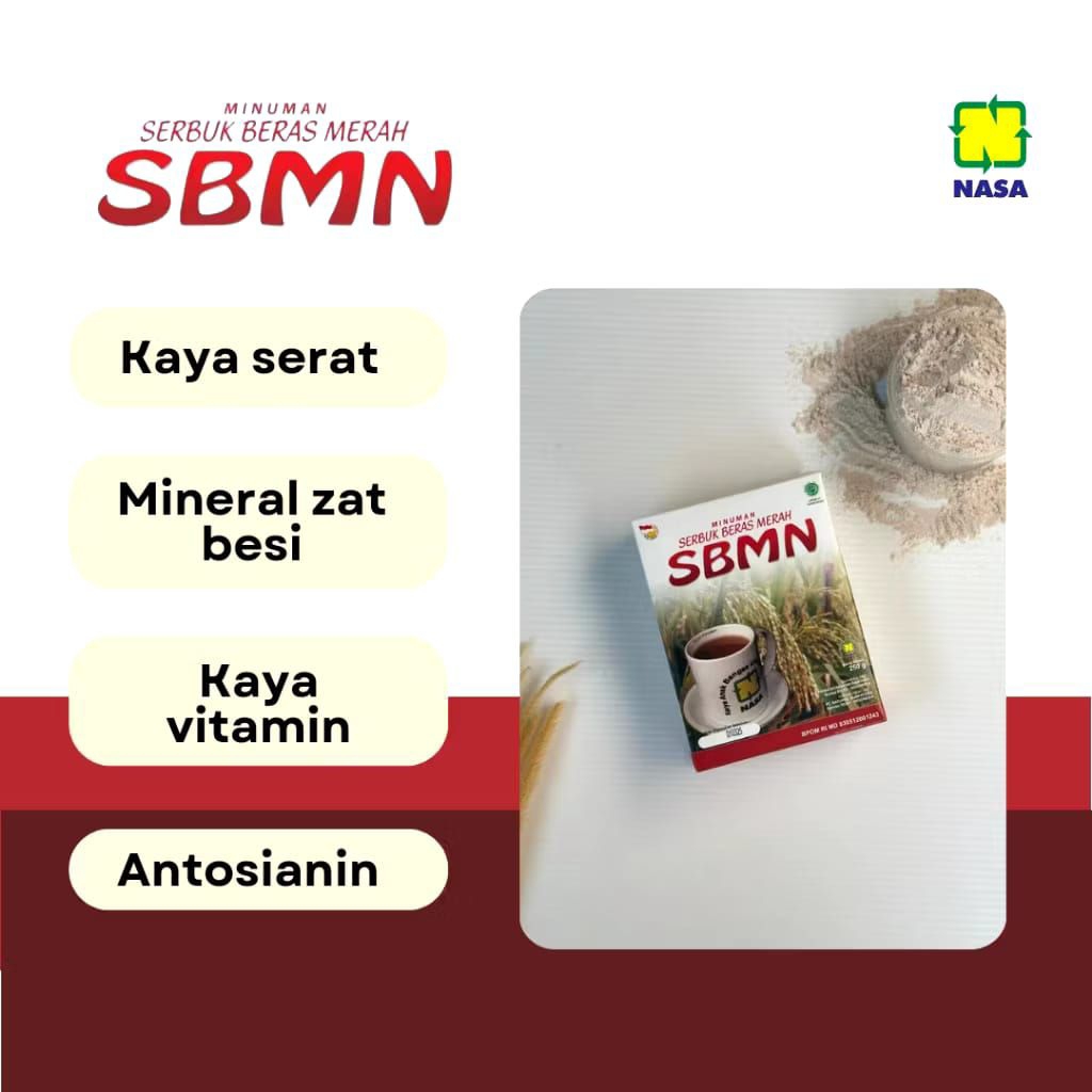 

serbuk beras merah original nasa
