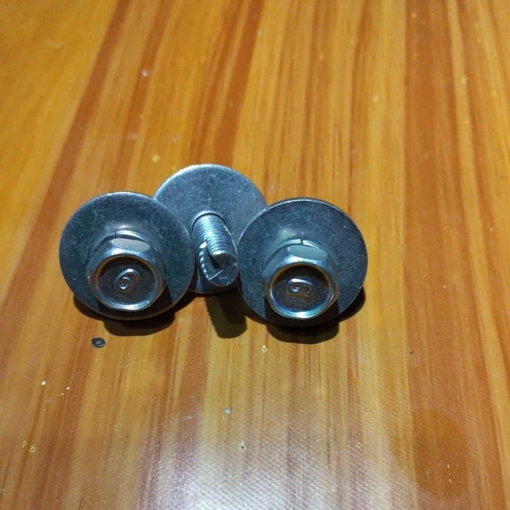 baut m6x20 double ring original harga 1pcs