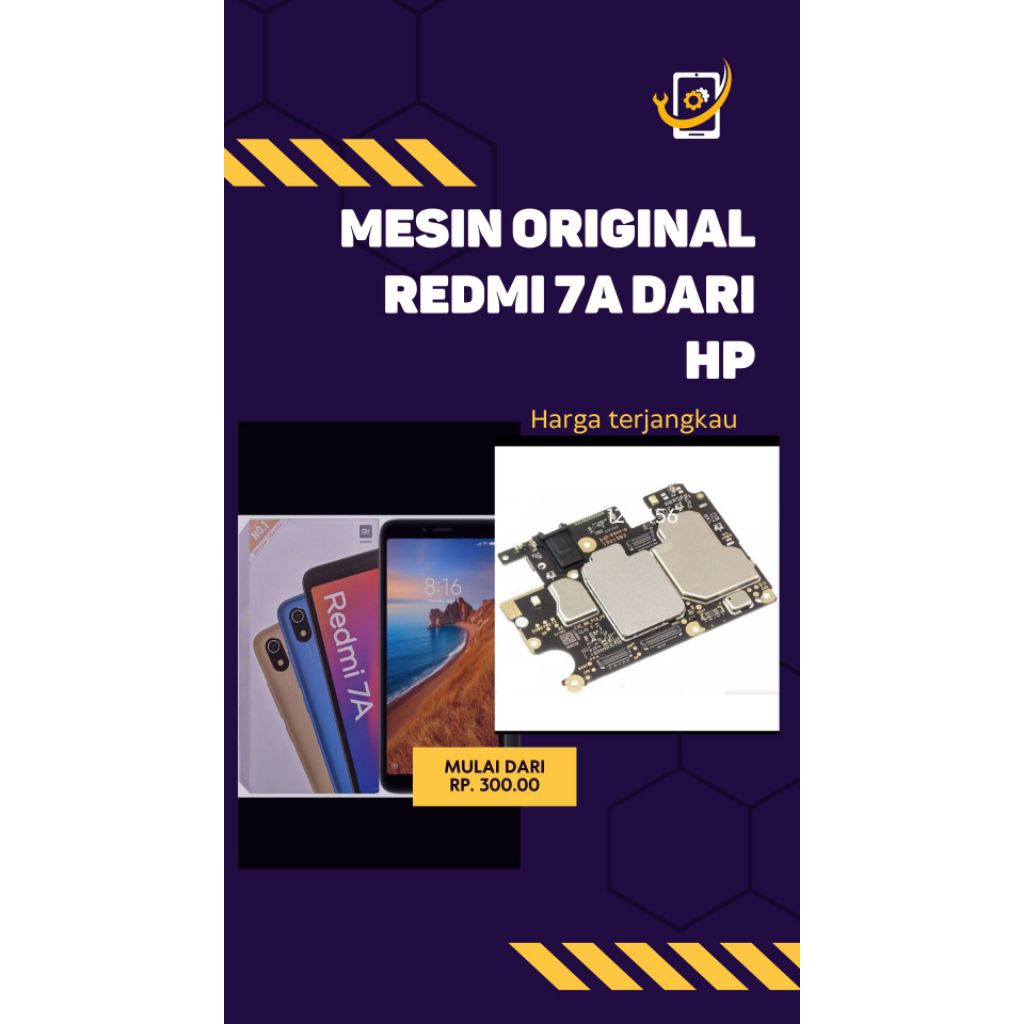 MESIN ORIGINAL REDMI 7A RAM 2/32