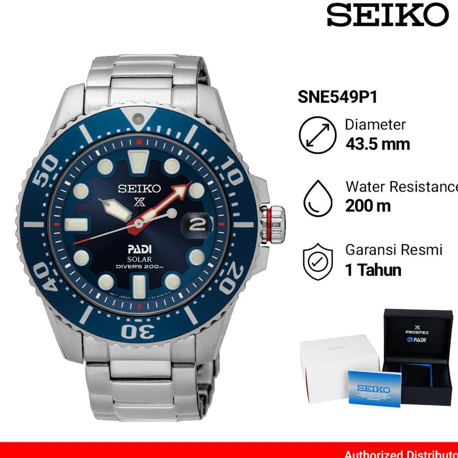 SEIKO PADI SNE549P1 JAM TANGAN PRIA AUTOMATIC DIVER