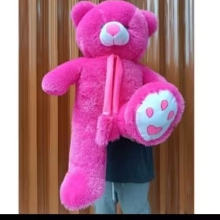 Boneka beruang JUMBO Telapak syal 90cm Dolls toys