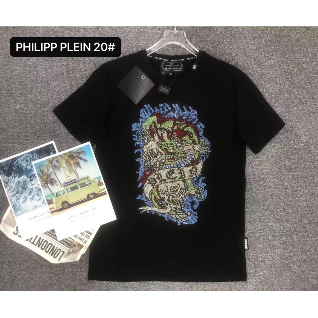 PL20 Kaos PP mirror kaos pria unisex premium bahan katun spandex import kaos lengan pendek kaos cowo