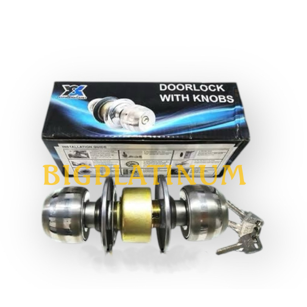 Handle Kunci Pintu BULAT MURAH Kamar Mandi PVC WC Toilet YSK