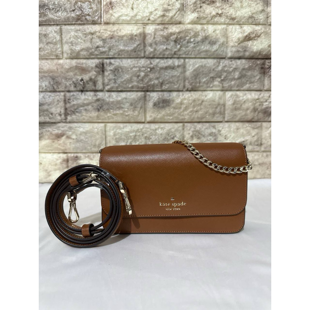 KS madison Small flap cb brown