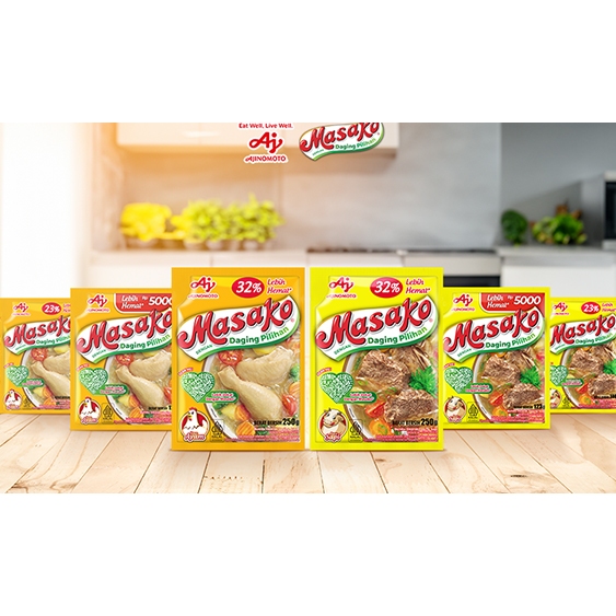 

MASAKO RENCENG ISI 10 SACHET - Penyedap rasa sapi ayam renteng bumbu masak