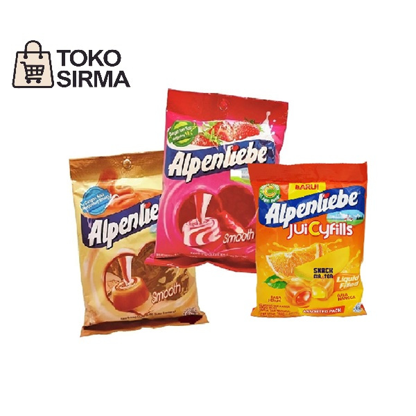 

Permen Alpenliebe Isi 50 Butir – Rasa Caramel / Strawberry / Juicyfills