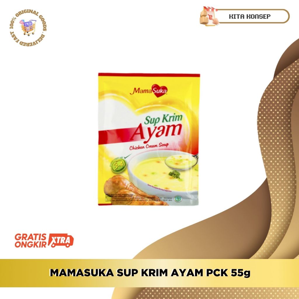

MAMASUKA SUP KRIM AYAM PCK 55g