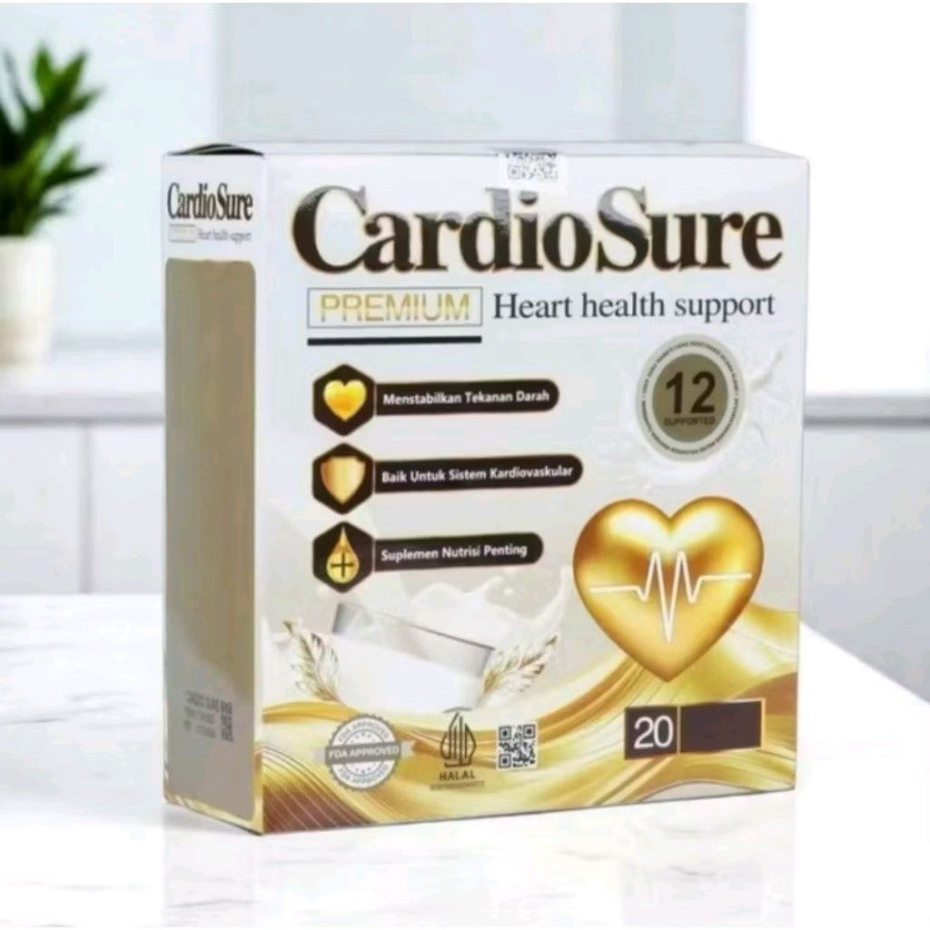 

SUSU CARDIOSURE PREMIUM MILK SUSU ASLI OBAT HIPERTENSI JANTUNG KORONER STRUK KOLESTROL ASAM URAT
