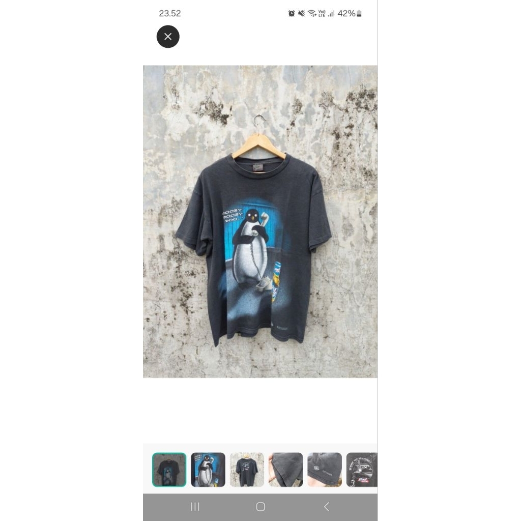 Kaos Vintage Budweiser