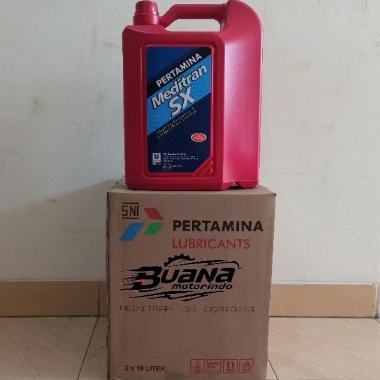 Oli Meditran SX SAE 15W-40 10 Liter Oli Pertamina Meditran SX 10L ( 1 DUS )