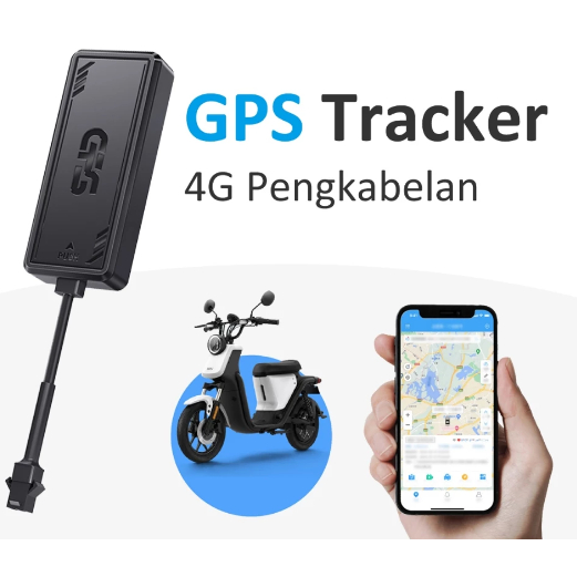 gps motor GPS Mobil GPS Tracker Motor 4G Kontrol Aplikasi Untuk Mematikan Mesin Alarm Pembongkaran