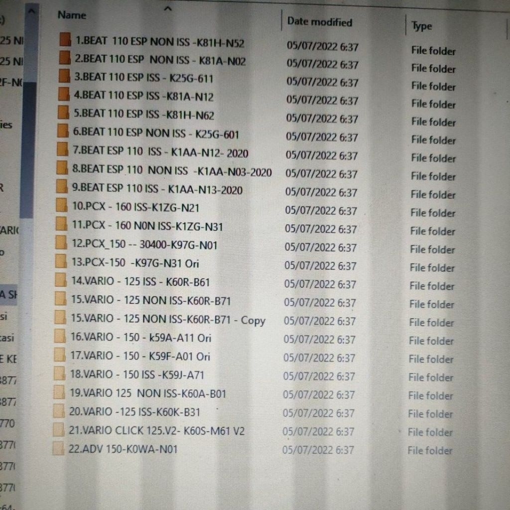 Paket File remap bin & xdf Shindengen