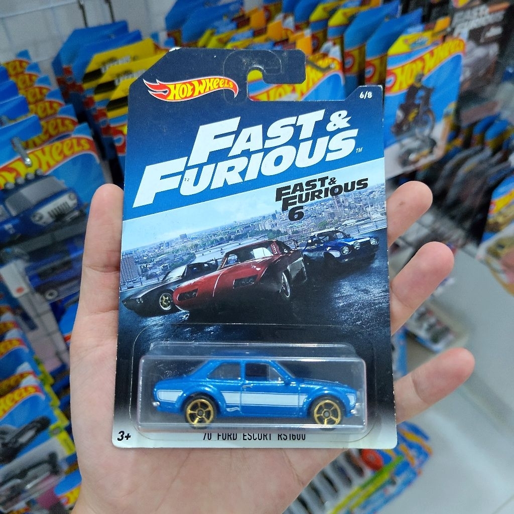 Hot Wheels - 70 Ford Escort RS1600 Fast Furious - Hotwheels Original Mattel