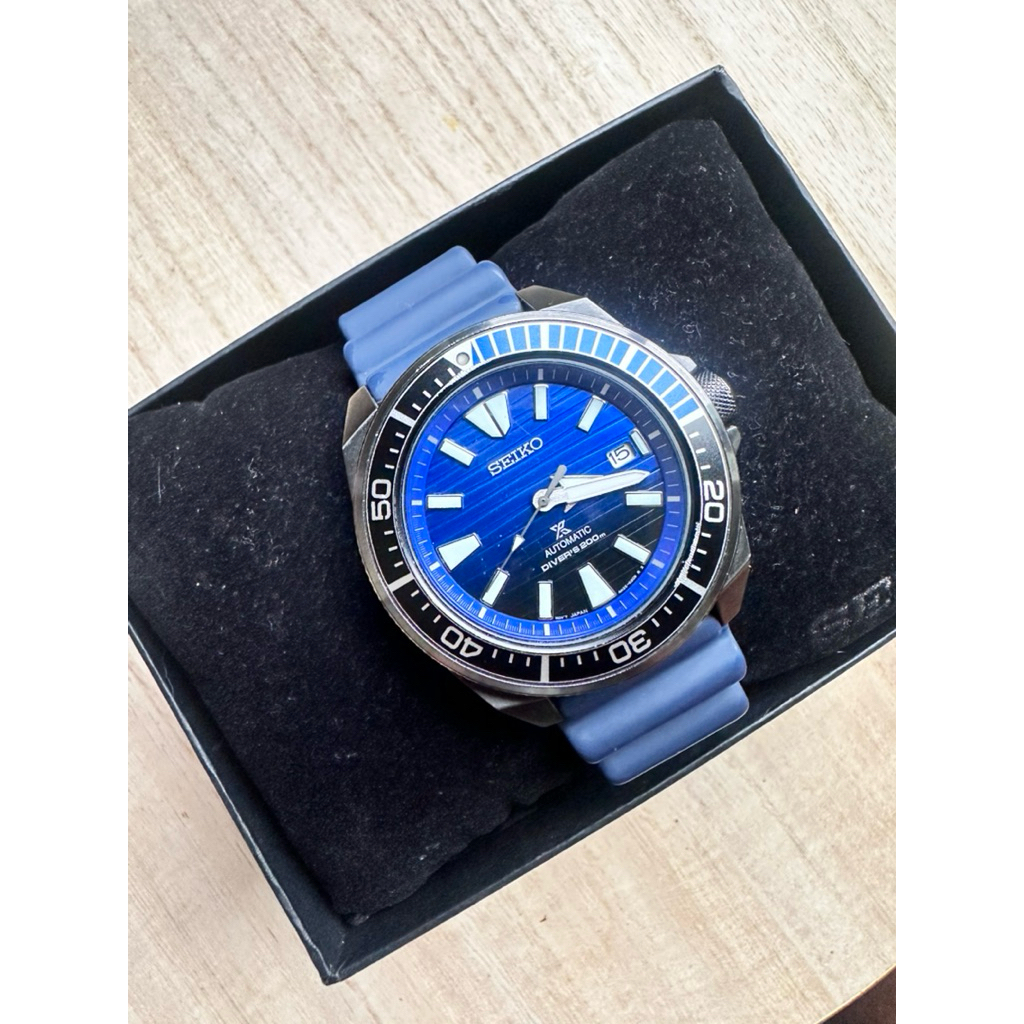 Seiko samurai Prospex SRPD09 save the ocean US market