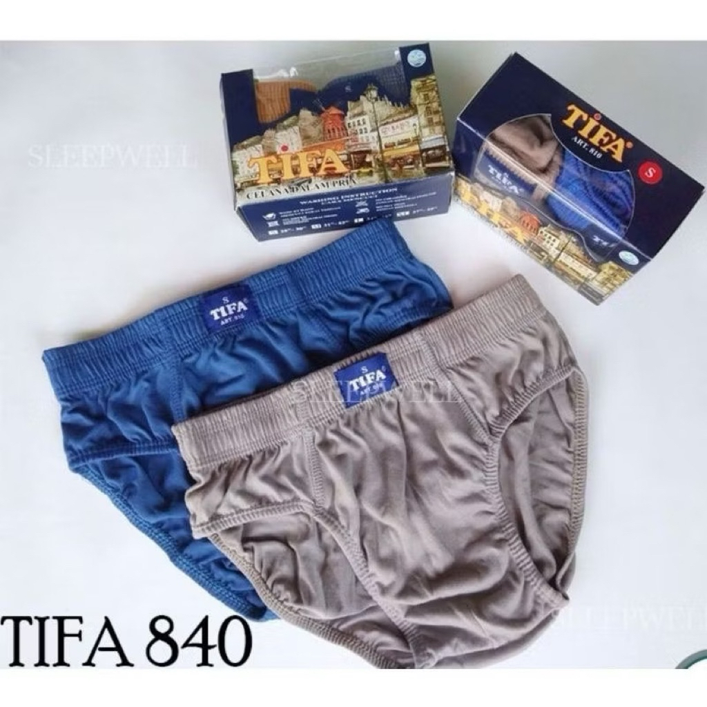 [3Pcs] Celana Dalam Tifa Kotak / Tas | Cd Tifa Pria