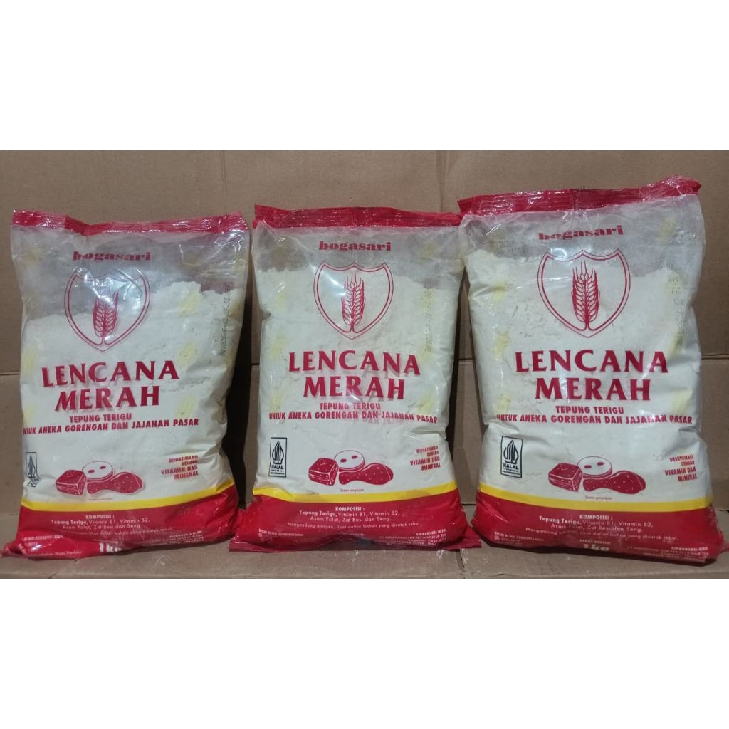 

Tepung Lencana merah 1kg