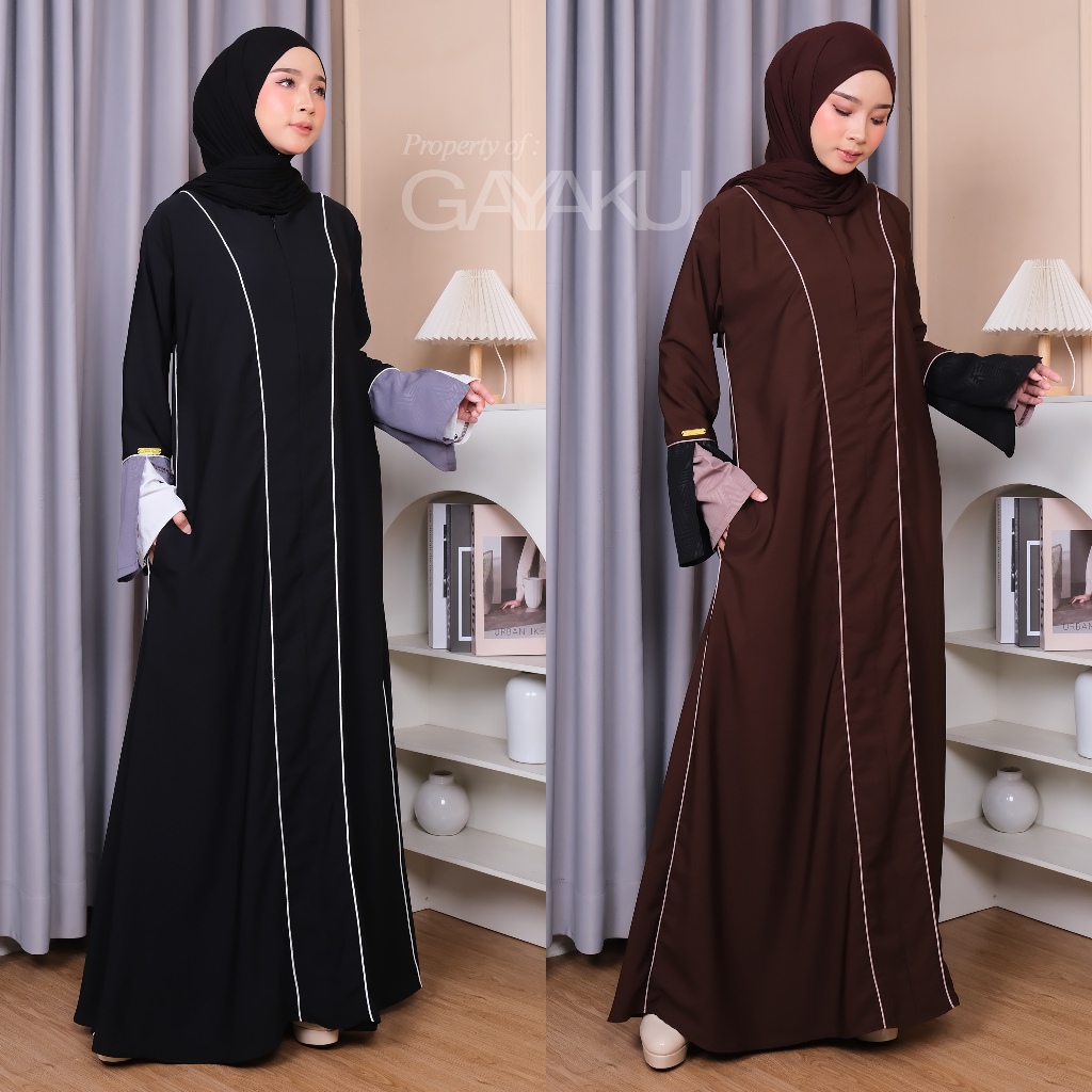 GAYAKU • Abaya Best Seller, Abaya Rekomendasi Viral, Abaya Terbaru 2025, Abaya Mewah Pesta, Abaya Li