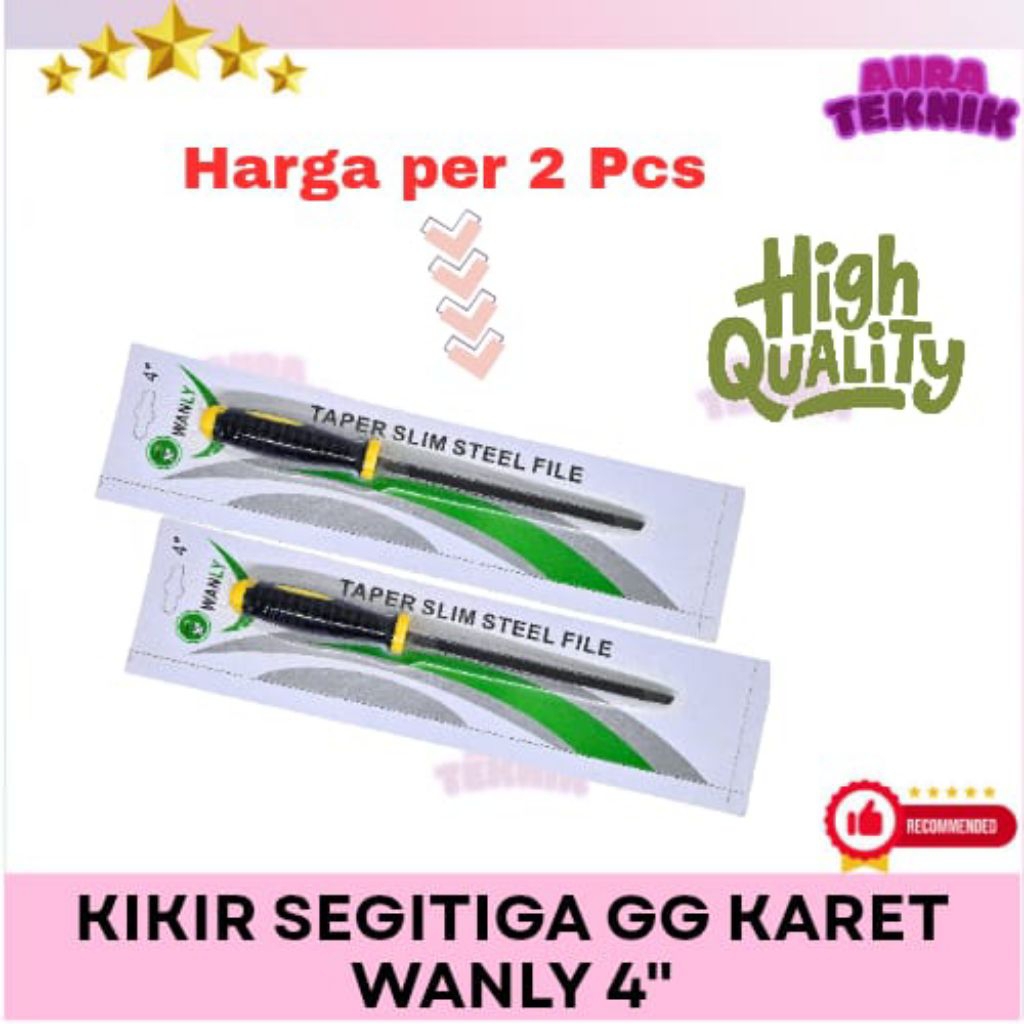 Kikir Segitiga Kikir Gergaji Kikir Besi DIAMOND 4"