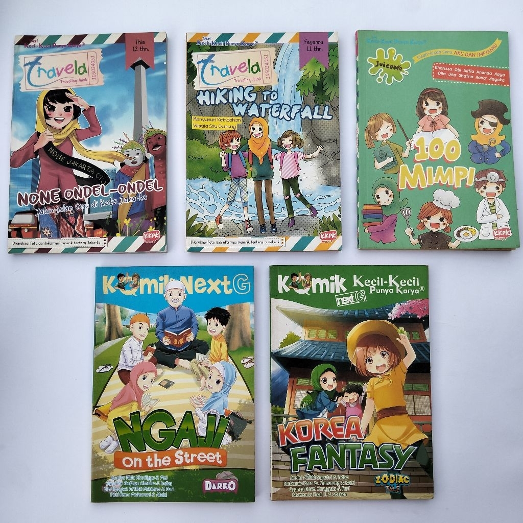 [preloved] ORI KKPK Cerpen Novel Komik Bebas Pilih Judul | Travela | JuiceMe | Next G | buku cerita 