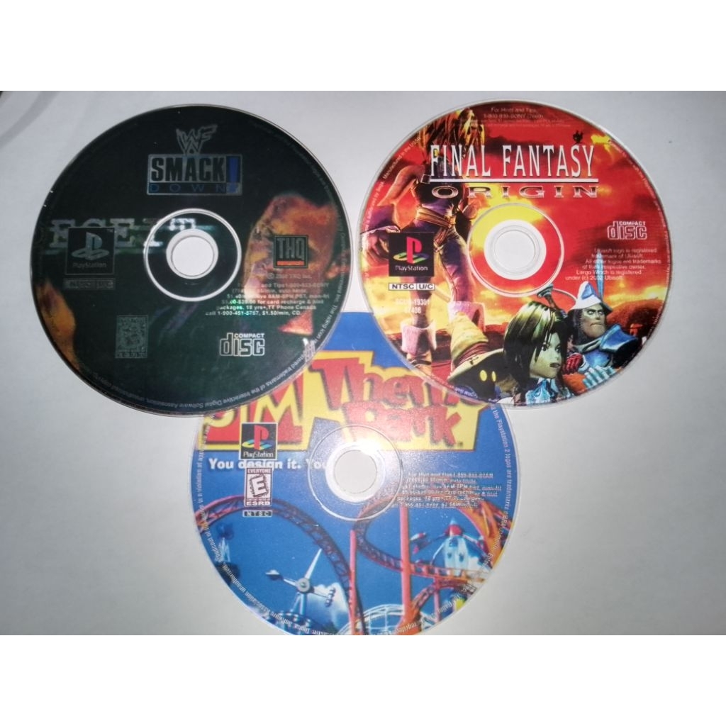 Game PlayStation 1 PS1 CD (Bekas)