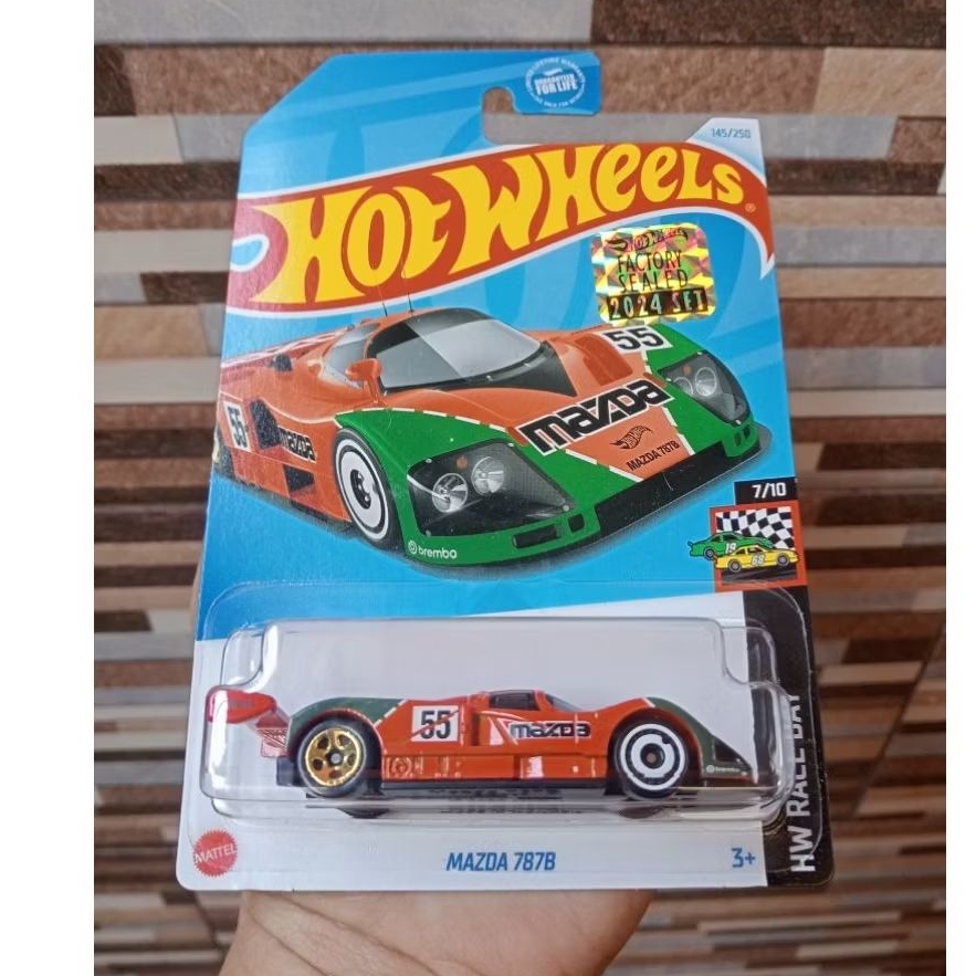 Hot Wheels Mazda 787B Orange Factory Sealed 2024 - free protector