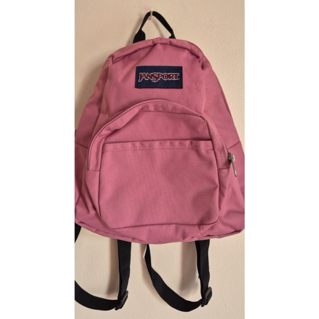 Jansport Half Pint Mini Backpack - Posh Pink - Second Original
