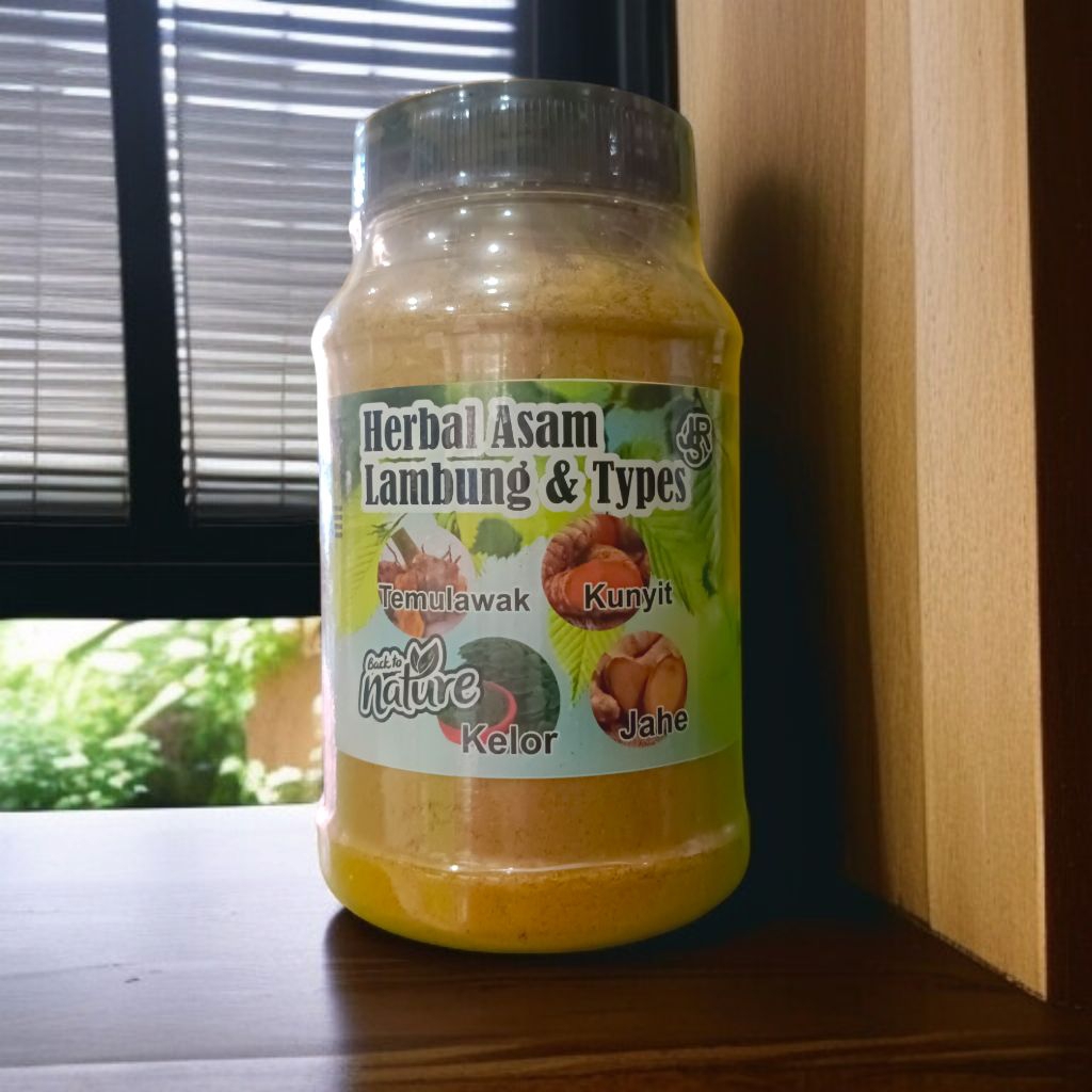 

Bubuk Herbal Asam Lambung & Types 150 gram