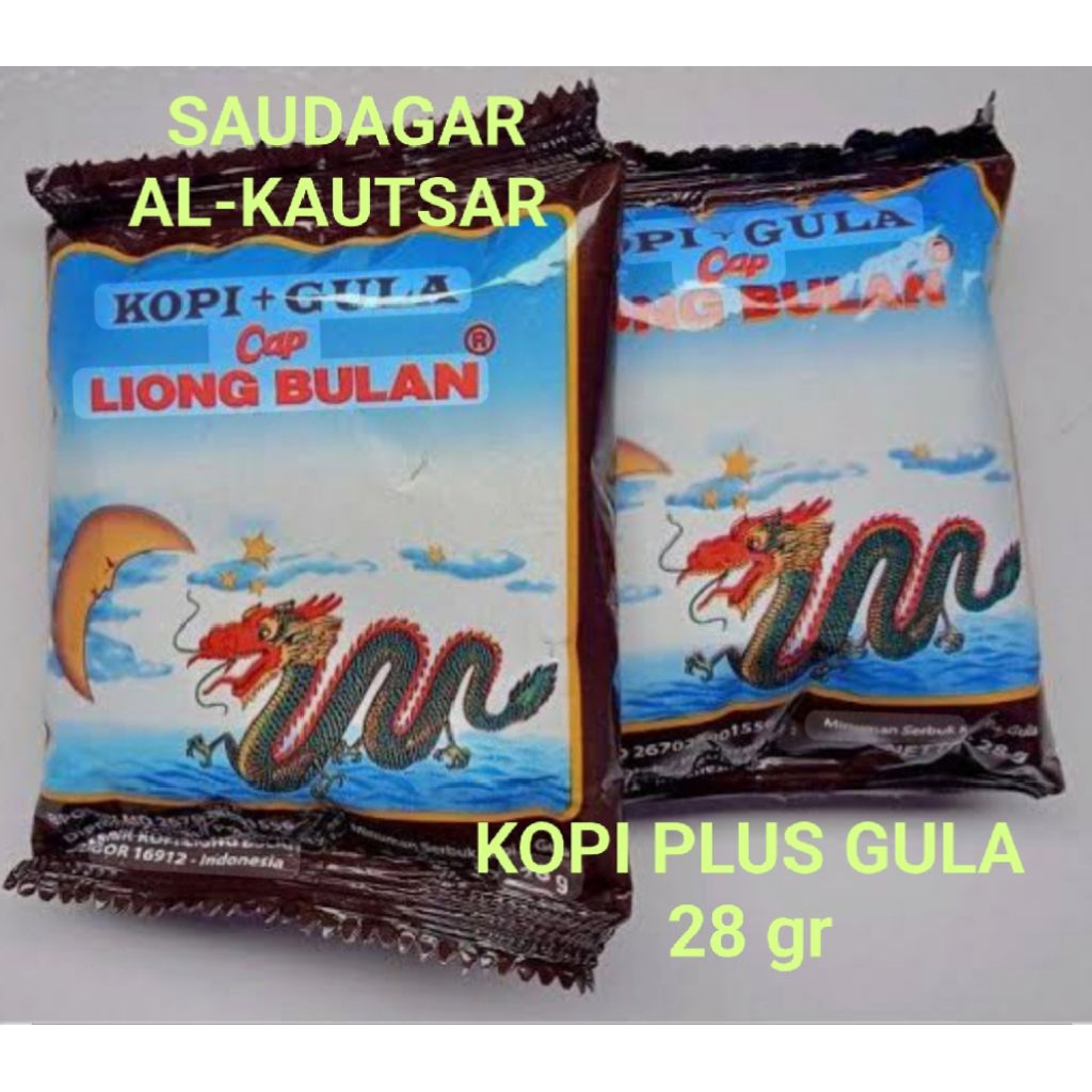 

Kopi Hitam Kopi Liong Bulan Plus Gula