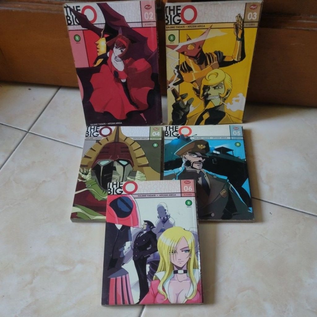 KOMIK M&C " THE BIG O " NOMOR 2 - 6 END BY : HAJIME YADATE & HITOSI ARIGA