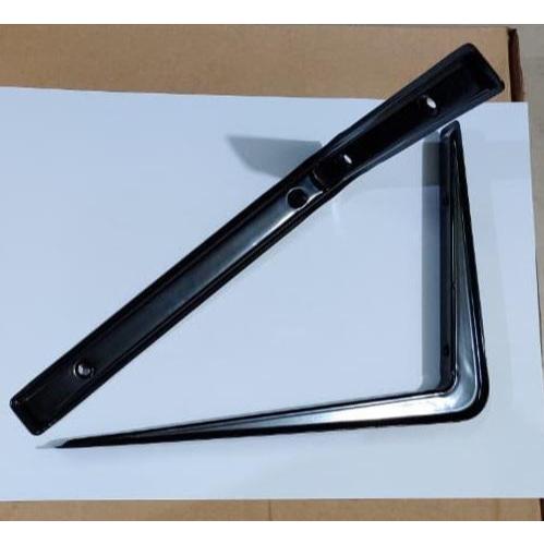 Siku Rak Dinding Besi Tebal Hitam SUPER 155 x 220 Per Pc GROSIR