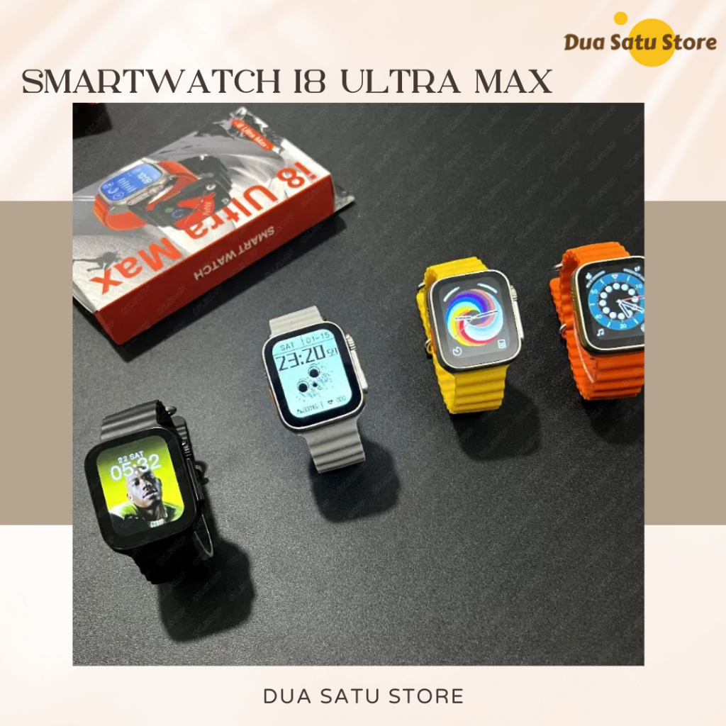 Smart Watch Series i8 Ultra Max Watch Support IOS & Android Bluetooth APP HryFine