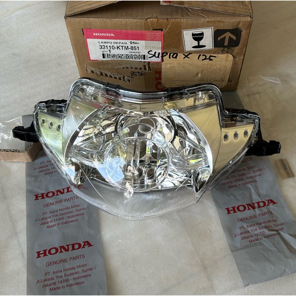 Reflektor Lampu Depan Supra X125 Lama Ori AHM 33110KTM851
