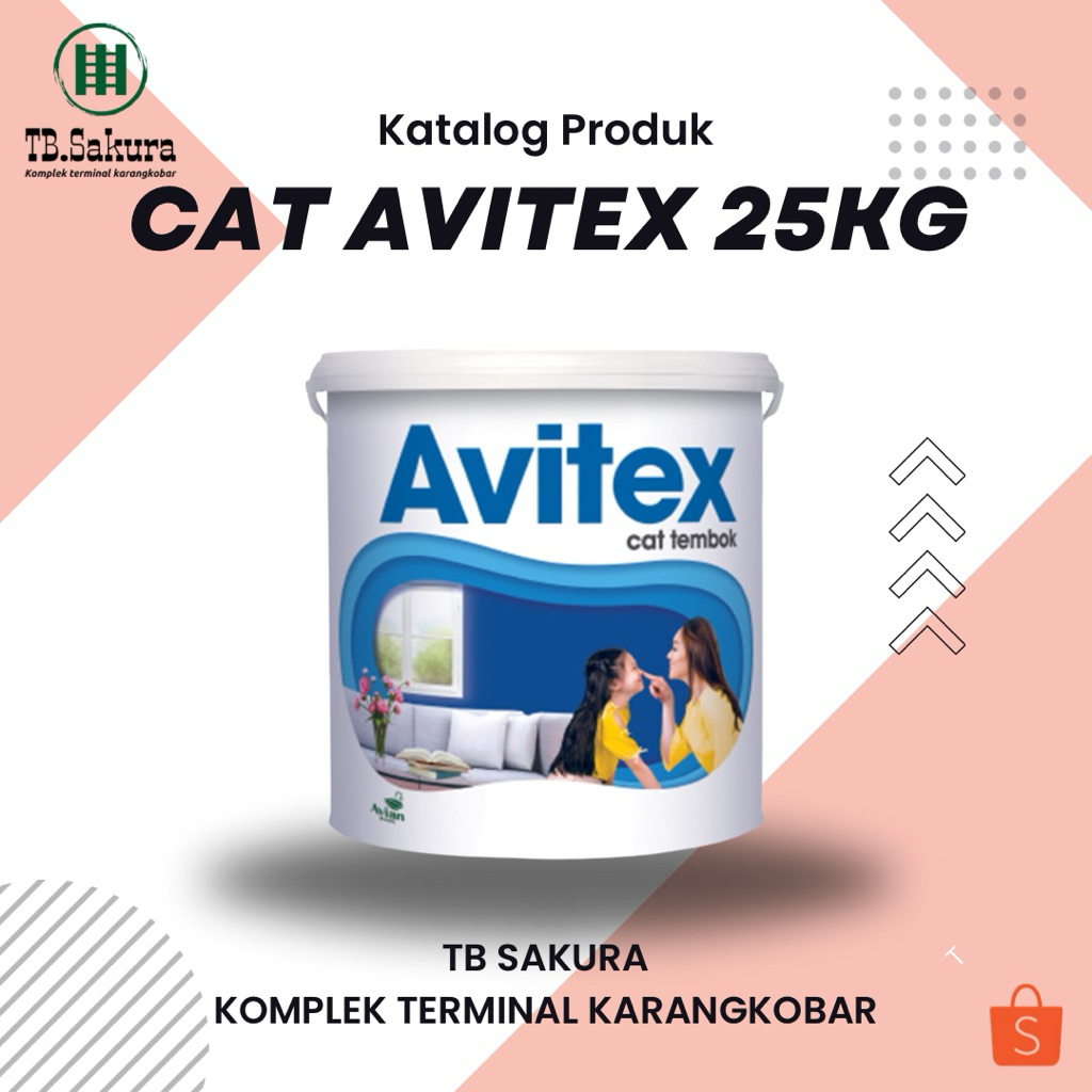 CAT TEMBOK AVITEX 25KG