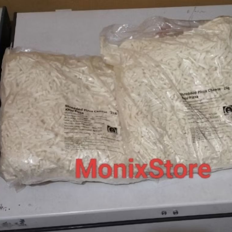 

Arla Mozzarella Pizza Topping Shredded 2 KG | Dairy Partners Shredded Mozzarella Stik 2KG