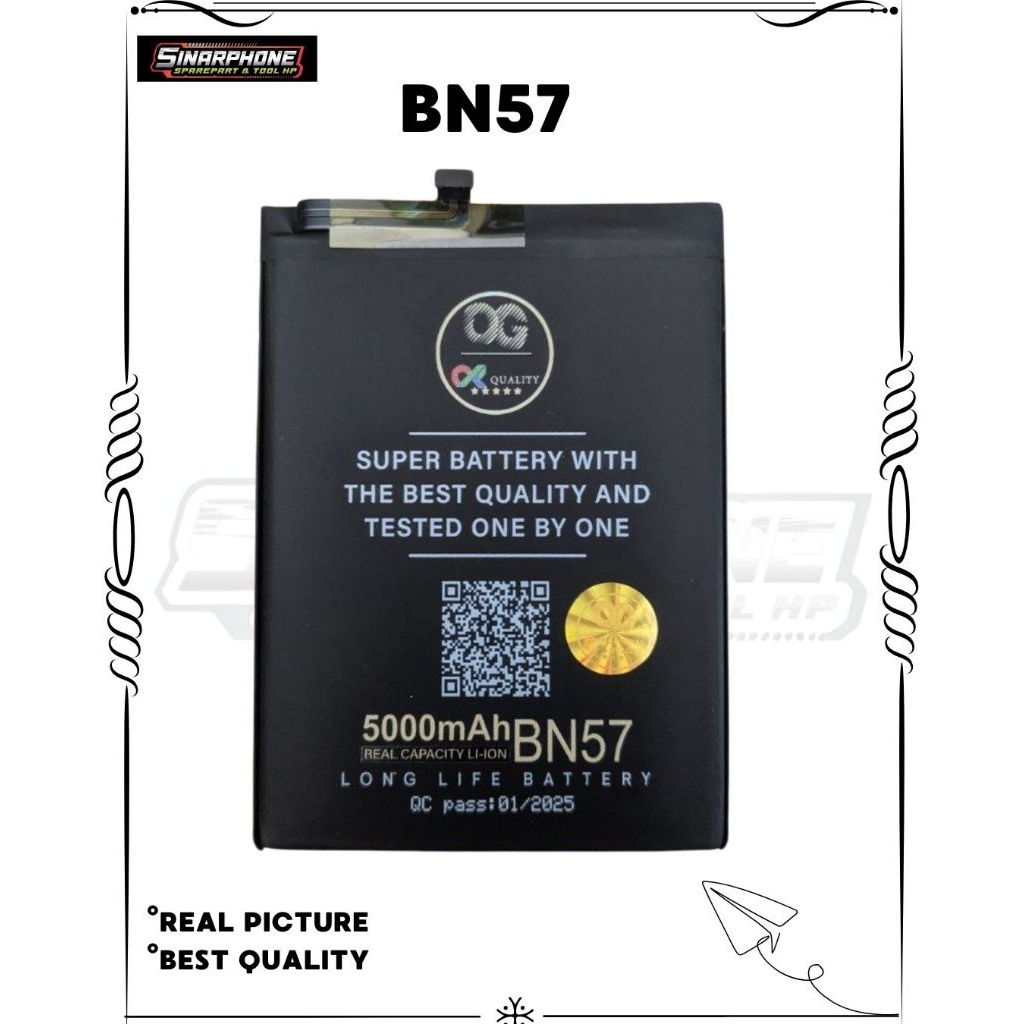 BATERAI BN57 POCO X3 NFC/POCO X3 PRO