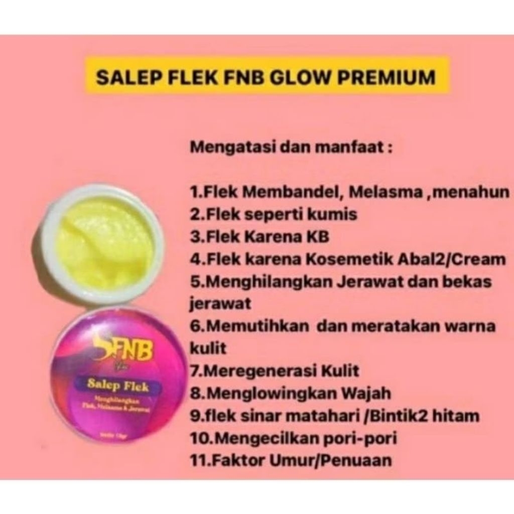 Salep Fnb glow