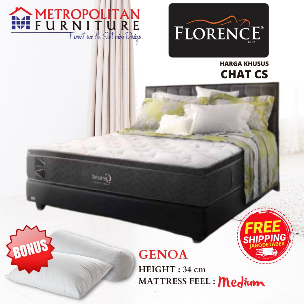 Kasur Springbed Florence Genoa Spring bed matras