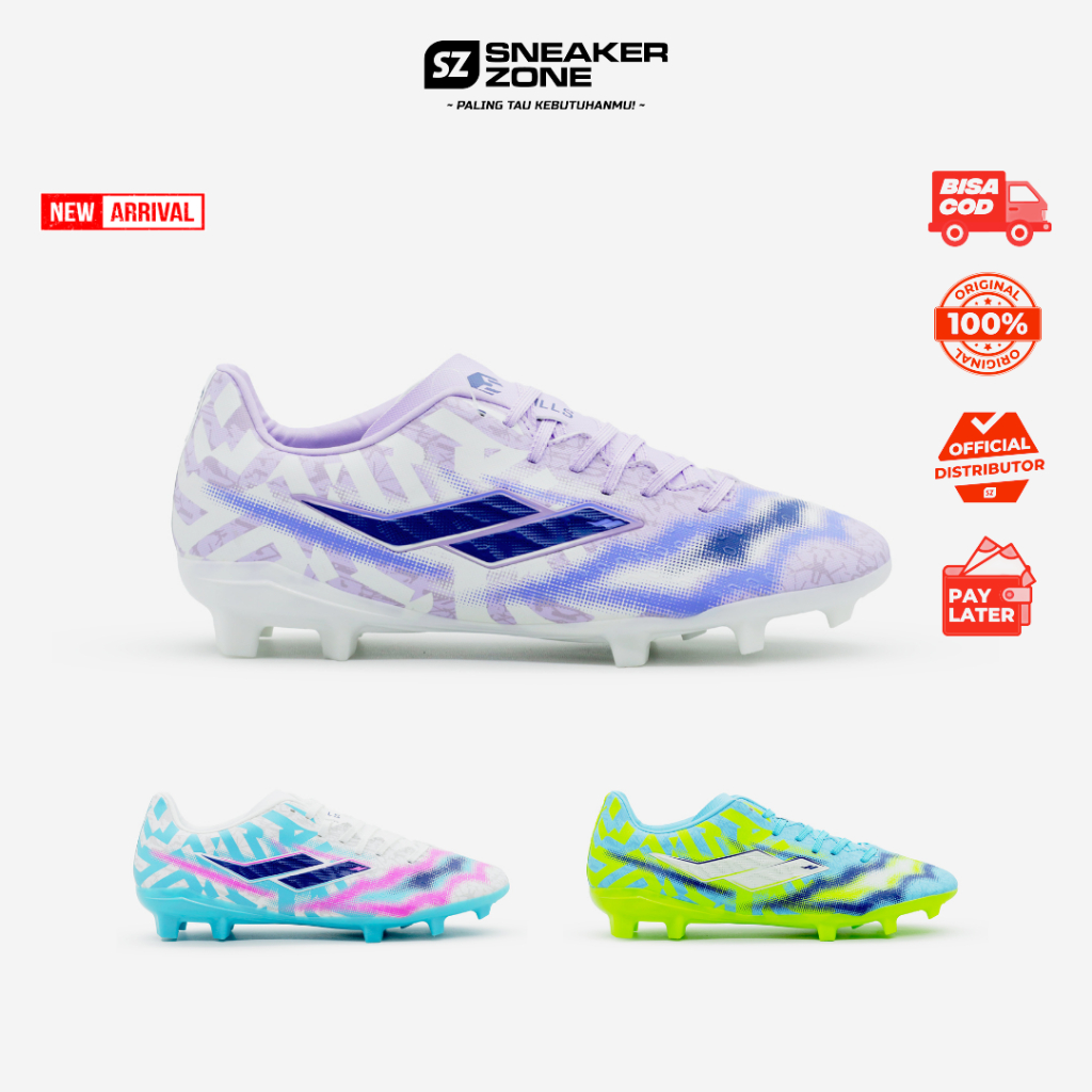 SEPATU BOLA MILLS XYCLOPS STRIKEBLAST PRIME FG - SEPATU SEPAKBOLA STUD LAPANGAN FG ORIGINAL MILLS