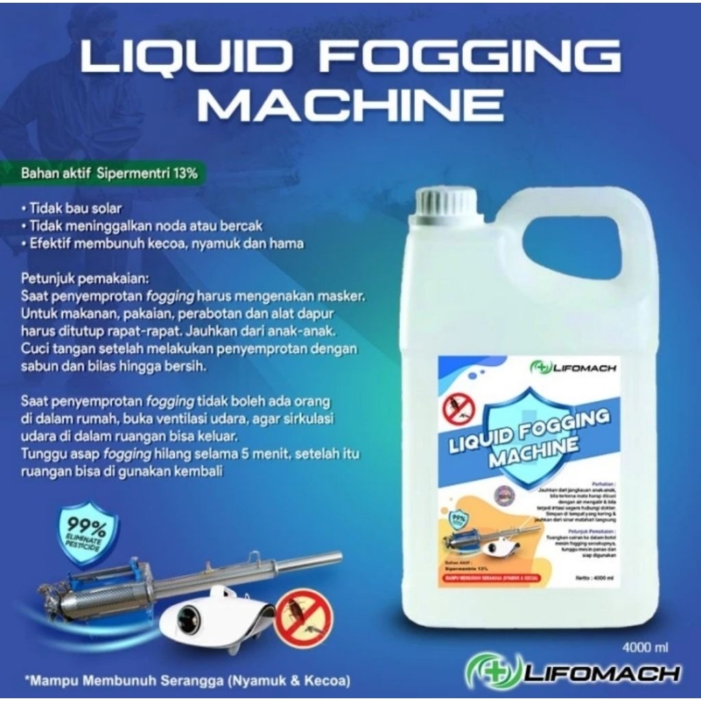 Obat fogging nyamuk DBD ampuh Lifomach (OJOL)