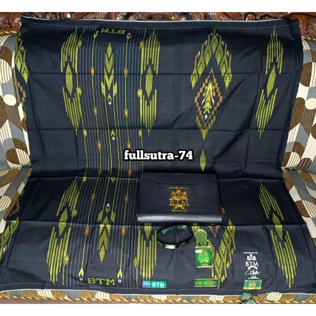 Sarung BTM FULL SUTRA 210 Motif STB SGA Original
