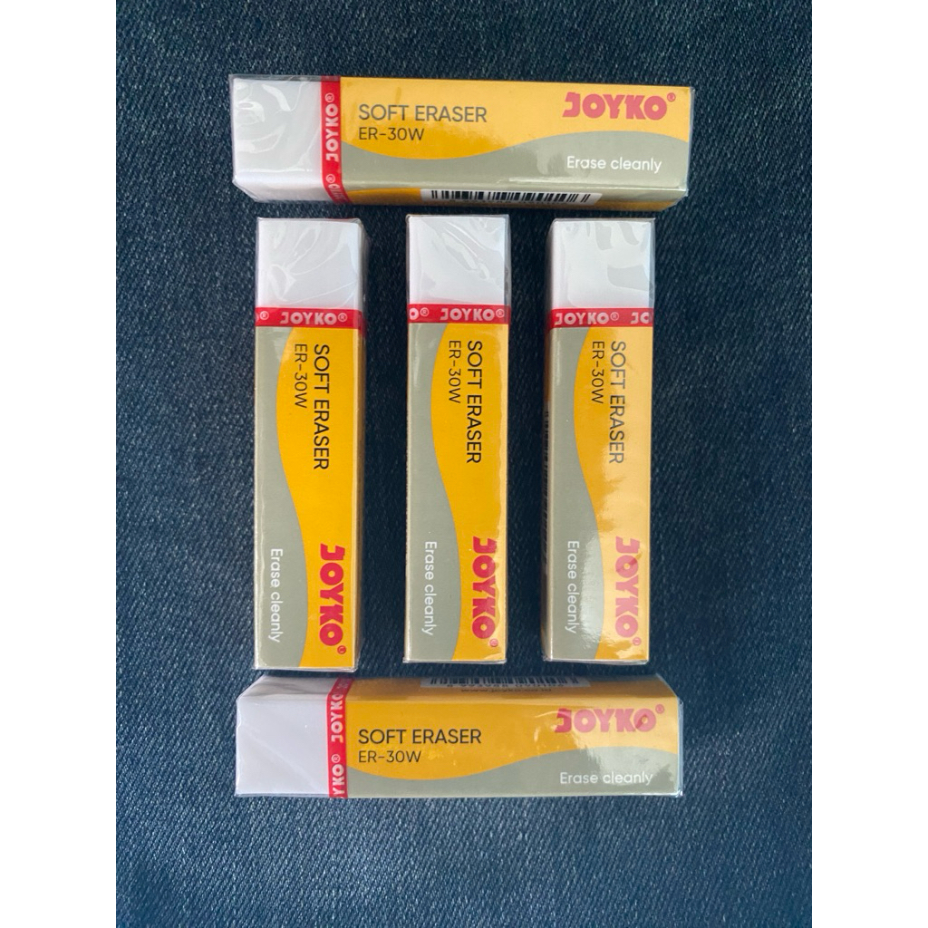 

Penghapus Joyko Panjang Putih 5Pc
