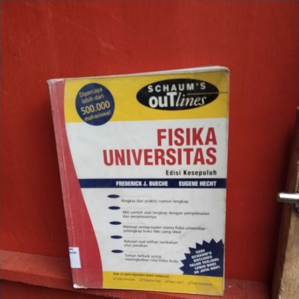 buku bekas original fisika universitas schaum